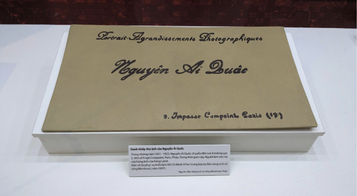 Xem danh thiếp thợ ảnh của Nguyễn Ái Quốc lần đầu trưng bày tại Việt Nam - Ảnh 3.