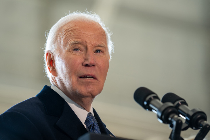 Phát biểu cuối của ông Biden trước khi lui vào hậu trường - Ảnh 1.