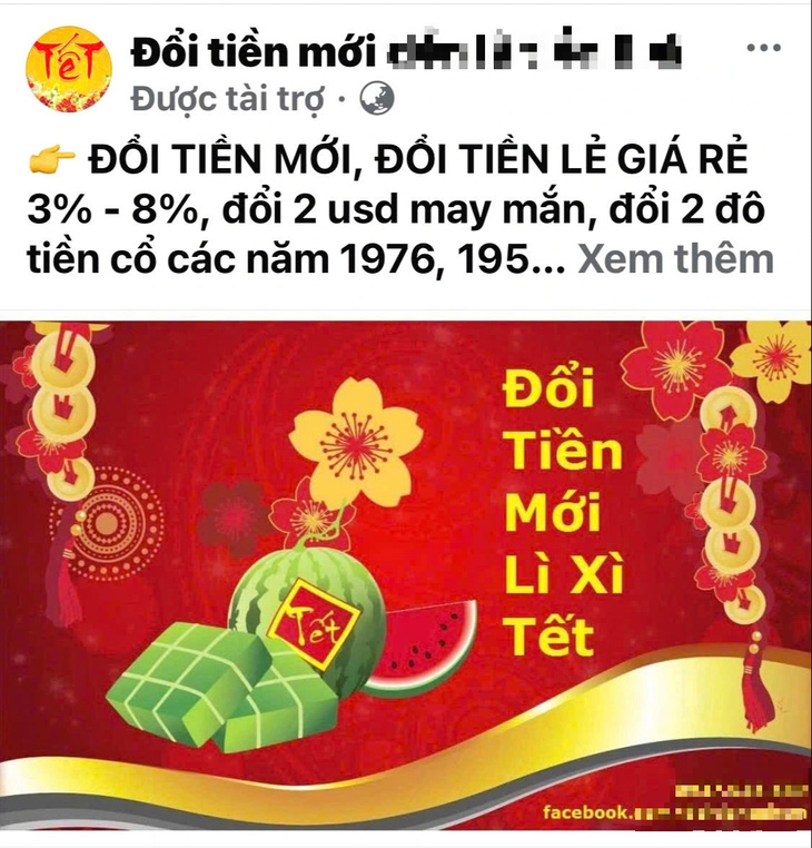 Trăm nỗi khổ vì nhờ đổi tiền mới để lì xì tết - Ảnh 1.