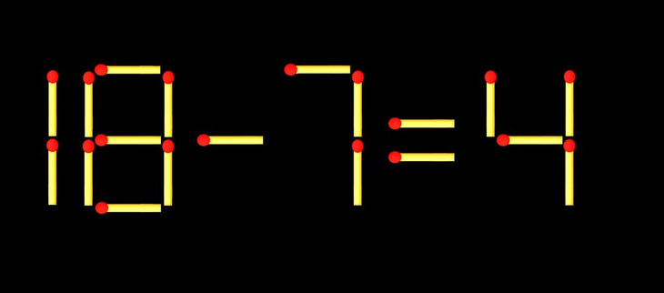 Thử tài IQ: Di chuyển một que diêm để 8-7=81 thành phép tính đúng - Ảnh 2.