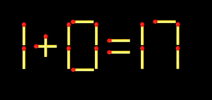 Thử tài IQ: Di chuyển một que diêm để 5+7=19 thành phép tính đúng - Ảnh 2.