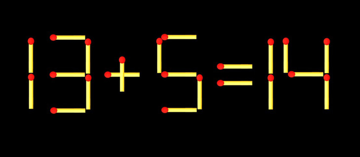 Thử tài IQ: Di chuyển một que diêm để 8/1=0 thành phép tính đúng - Ảnh 3.