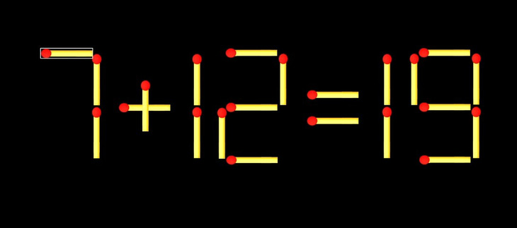 Thử tài IQ: Di chuyển một que diêm để 8-7=81 thành phép tính đúng - Ảnh 1.