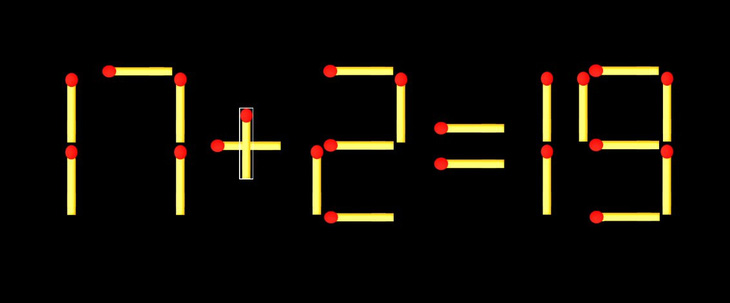 Thử tài IQ: Di chuyển một que diêm để 8/1=0 thành phép tính đúng - Ảnh 1.