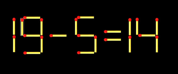 Thử tài IQ: Di chuyển một que diêm để 8/1=0 thành phép tính đúng - Ảnh 1.