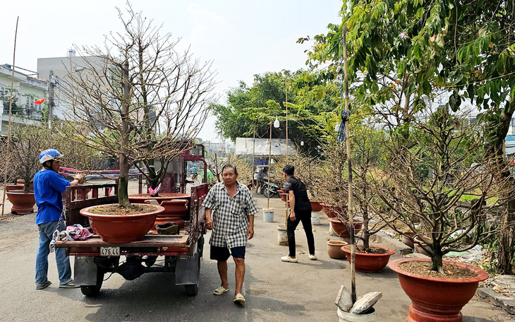 Bí thư Đồng Tháp thăm, động viên tiểu thương chợ hoa Tết - Ảnh 2.