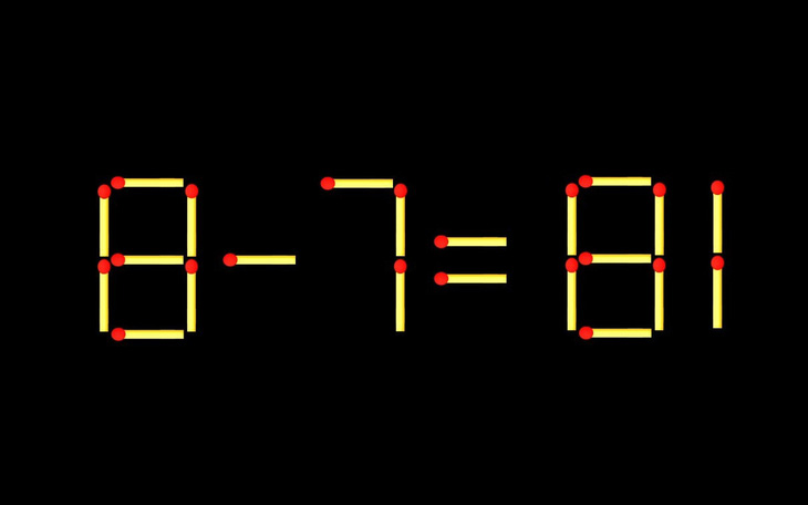 Thử tài IQ: Di chuyển một que diêm để 3+18=7 thành phép tính đúng - Ảnh 8.