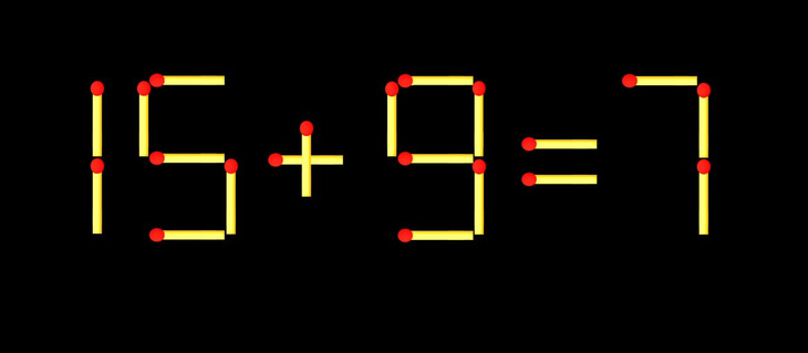 Thử tài IQ: Di chuyển một que diêm để 77+18=1 thành phép tính đúng - Ảnh 2.