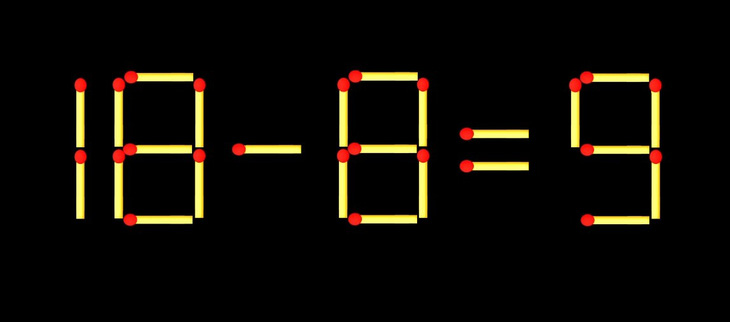 Thử tài IQ: Di chuyển một que diêm để 1+8=19 thành phép tính đúng - Ảnh 3.