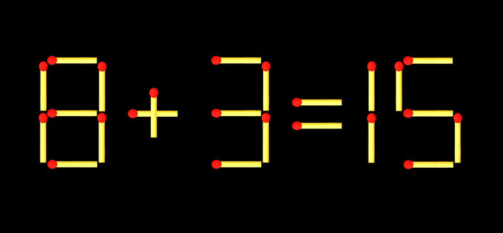 Thử tài IQ: Di chuyển một que diêm để 1-6=15 thành phép tính đúng - Ảnh 3.