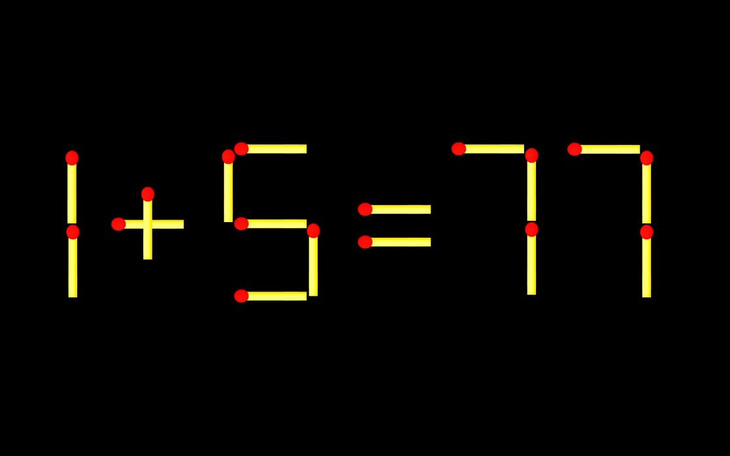 Thử tài IQ: Di chuyển một que diêm để 47-1=3 thành phép tính đúng - Ảnh 8.