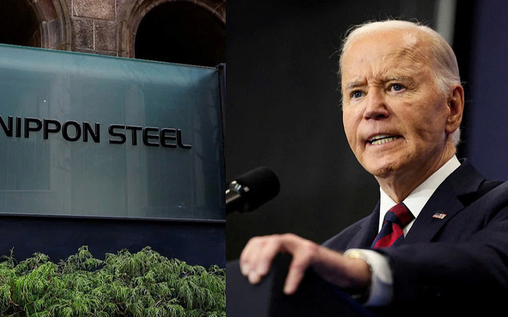 Ông Biden chính thức chặn tập đoàn thép Nhật Bản mua lại US Steel vì an ninh quốc gia - Ảnh 1.