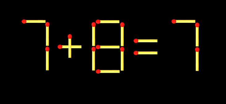 Thử tài IQ: Di chuyển một que diêm để 3-8=5 thành phép tính đúng - Ảnh 1.