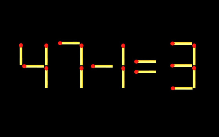 Thử tài IQ: Di chuyển một que diêm để 69+1=3 thành phép tính đúng - Ảnh 7.