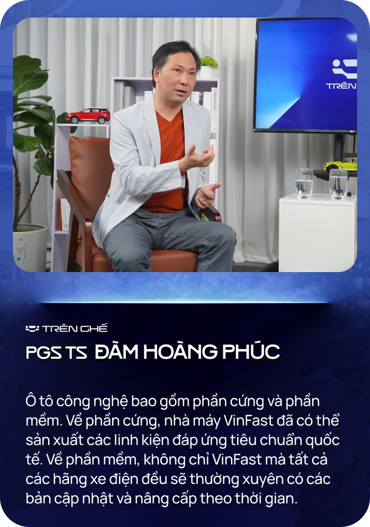 PGS.TS Đàm Hoàng Phúc: 'Xe điện sẽ khiến các con số mã lực, xi-lanh hết thời' - Ảnh 4.