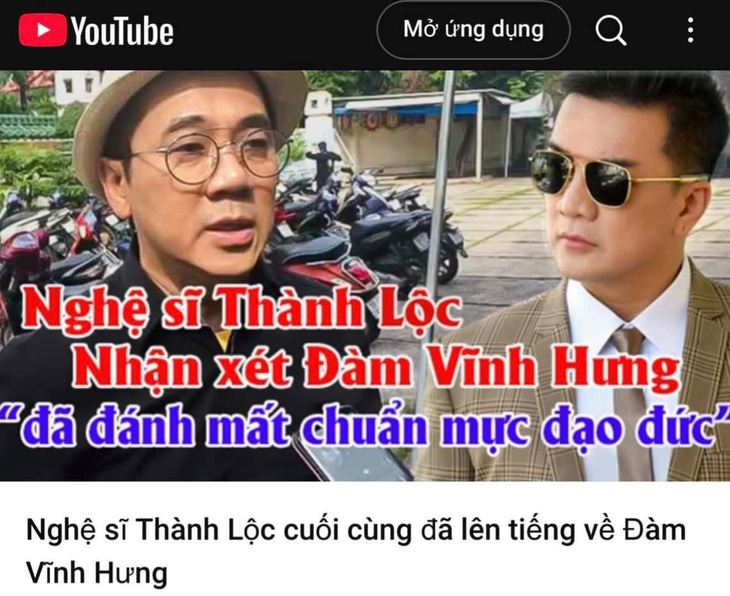 Thành Lộc nói Đàm Vĩnh Hưng ‘đánh mất đạo đức’ là sai sự thật - Ảnh 2.