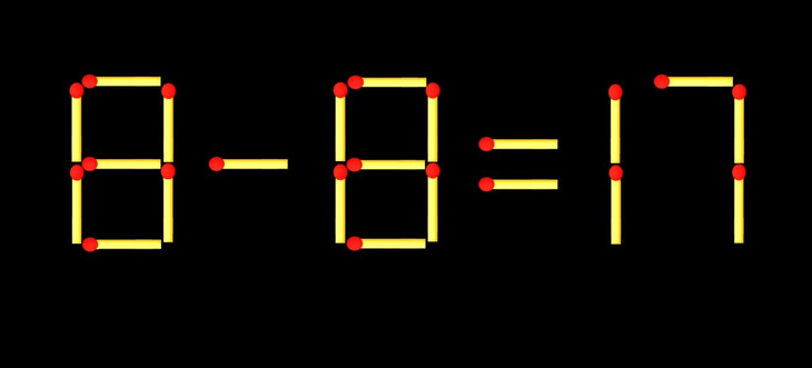 Thử tài IQ: Di chuyển một que diêm để 3-8=5 thành phép tính đúng - Ảnh 2.