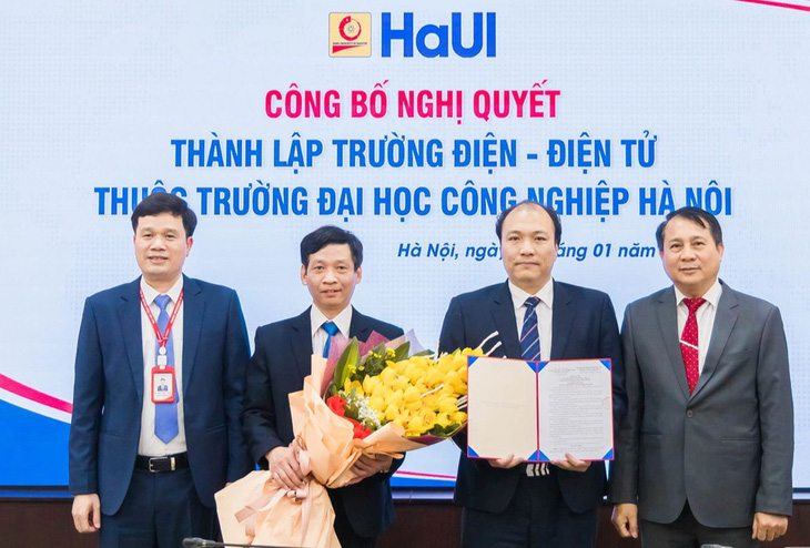 Trường đại học Công nghiệp Hà Nội thành lập thêm 2 trường mới - Ảnh 1.