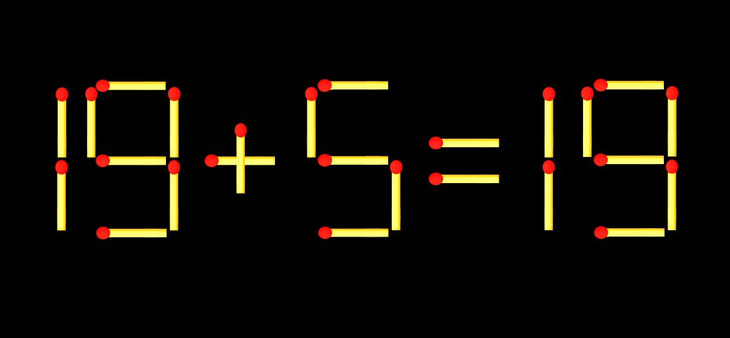 Thử tài IQ: Di chuyển một que diêm để 17+8=9 thành phép tính đúng - Ảnh 2.