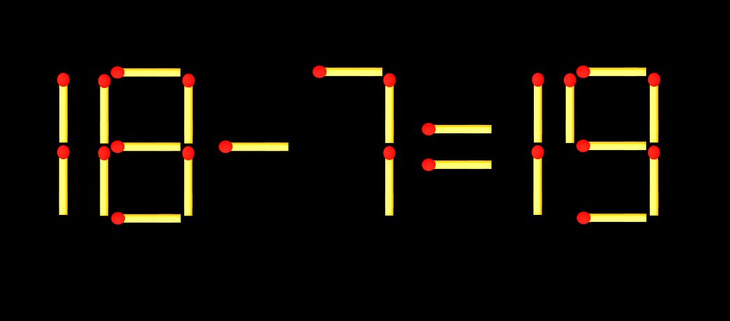 Thử tài IQ: Di chuyển một que diêm để 17+8=9 thành phép tính đúng - Ảnh 3.