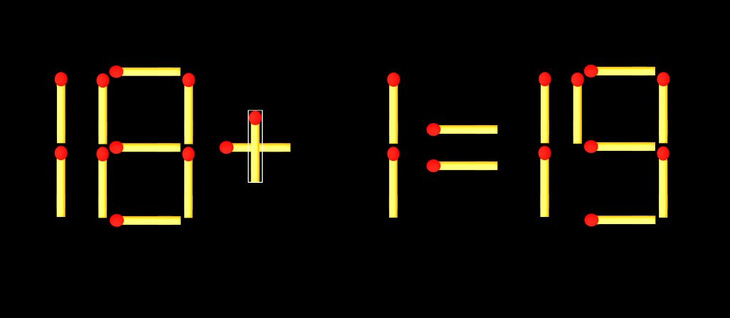 Thử tài IQ: Di chuyển một que diêm để 17+8=9 thành phép tính đúng - Ảnh 1.