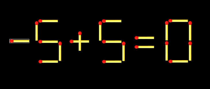 Thử tài IQ: Di chuyển một que diêm để 5+5=8 thành phép tính đúng - Ảnh 1.