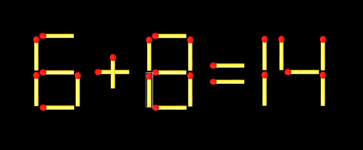 Thử tài IQ: Di chuyển một que diêm để 7-5=69 thành phép tính đúng - Ảnh 1.