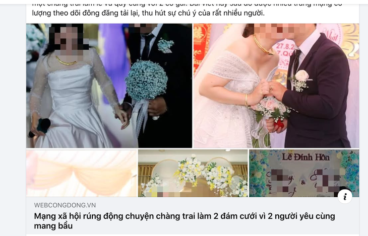 Thực hư vụ 'người đàn ông Quảng Nam cưới 2 vợ có bầu chỉ trong…3 tuần' - Ảnh 1.