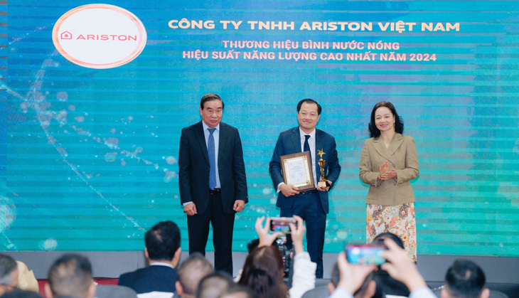 Ariston giành giải thưởng ‘Hiệu suất năng lượng cao nhất 2024’ - Ảnh 2.