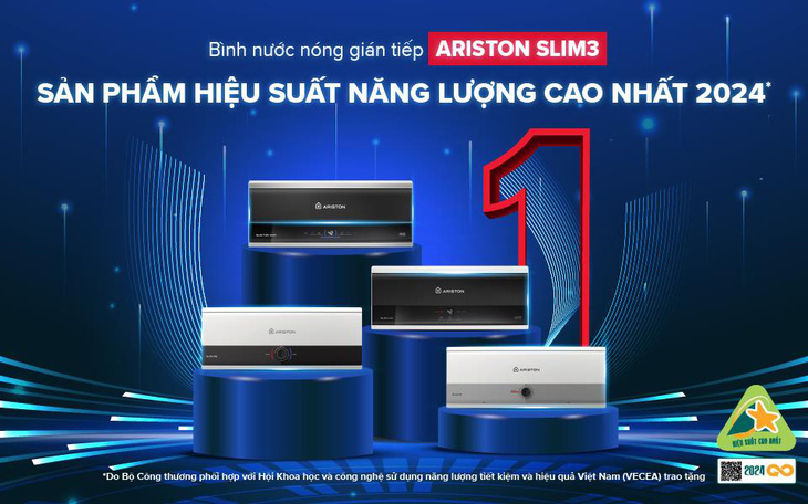 Ariston giành giải thưởng ‘Hiệu suất năng lượng cao nhất 2024’ - Ảnh 1.