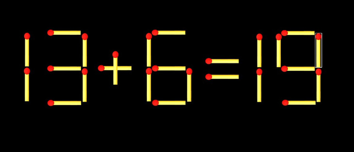 Thử tài IQ: Di chuyển một que diêm để 9+14=11 thành phép tính đúng - Ảnh 1.