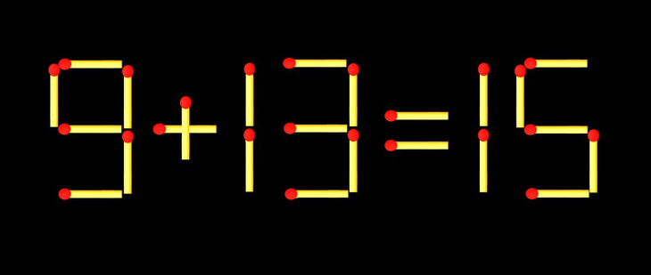 Thử tài IQ: Di chuyển một que diêm để 8+19=5 thành phép tính đúng - Ảnh 3.