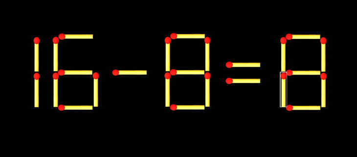 Thử tài IQ: Di chuyển một que diêm để 7+6=5 thành phép tính đúng - Ảnh 1.