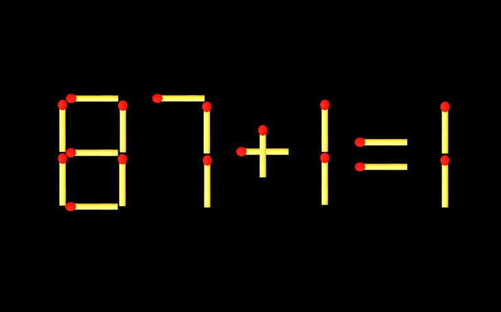 Thử tài IQ: Di chuyển một que diêm để 7-1=17 thành phép tính đúng - Ảnh 9.