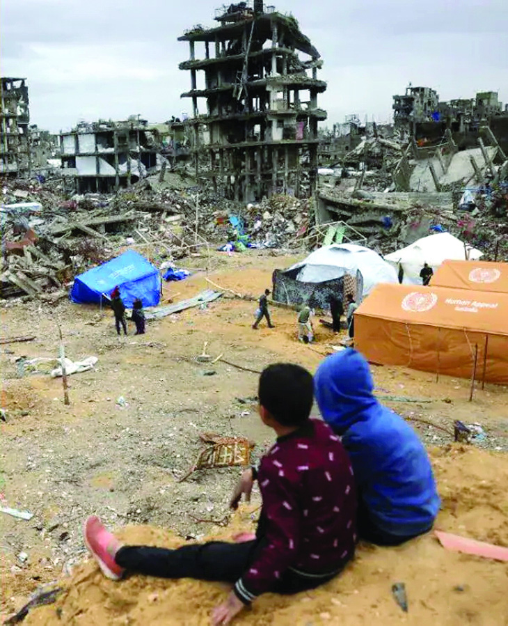 Mỹ "tiếp quản Gaza": Nước cờ cao của ông Trump? - Ảnh 1.