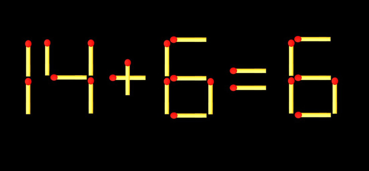 Thử tài IQ: Di chuyển một que diêm để 7-1=17 thành phép tính đúng - Ảnh 3.