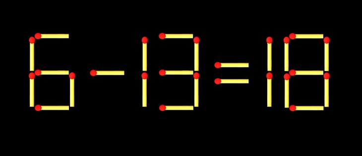 Thử tài IQ: Di chuyển một que diêm để 9-5=5 thành phép tính đúng - Ảnh 2.