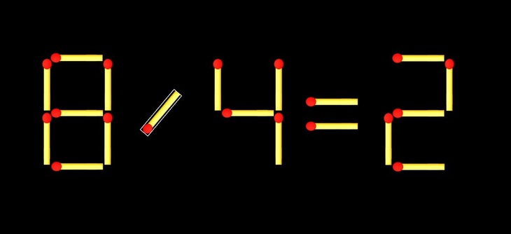 Thử tài IQ: Di chuyển một que diêm để 1+1=747 thành phép tính đúng - Ảnh 1.