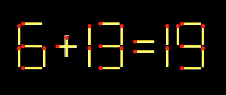 Thử tài IQ: Di chuyển một que diêm để 9-5=5 thành phép tính đúng - Ảnh 1.