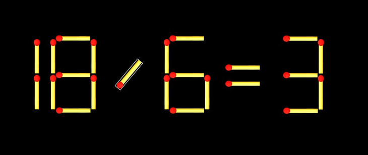 Thử tài IQ: Di chuyển một que diêm để 9-5=5 thành phép tính đúng - Ảnh 1.