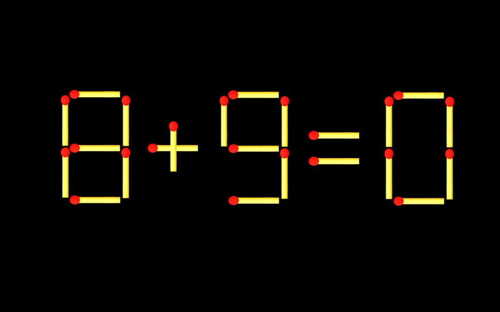 Thử tài IQ: Di chuyển một que diêm để 9+1=2-8 thành phép tính đúng - Ảnh 8.