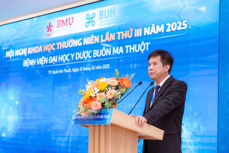 Bệnh viện Đại học Y dược Buôn Ma Thuột tổ chức hội nghị khoa học ứng dụng công nghệ trong y tế - Ảnh 1.