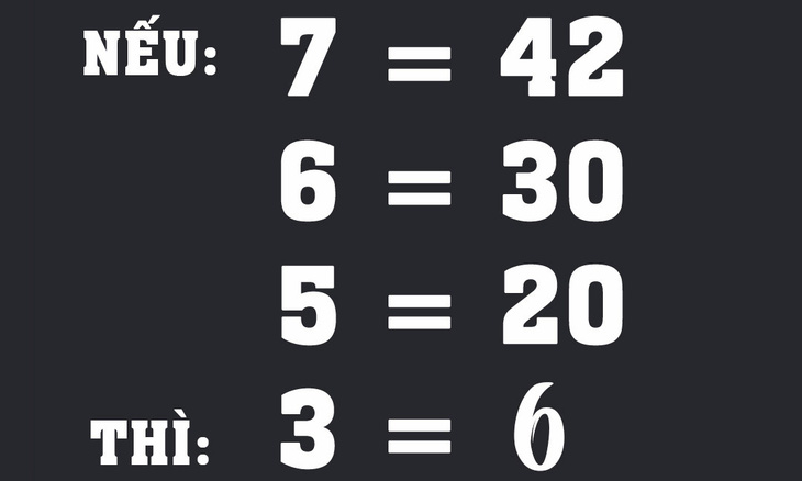 IQ cao mới giải được bài toán này trong 5 giây? - Ảnh 1.