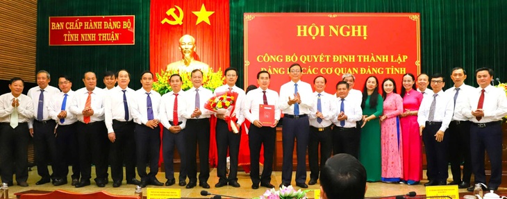 Ninh Thuận phân công và bổ nhiệm nhiều cán bộ sở, ngành - Ảnh 1.