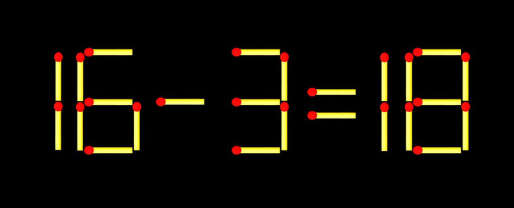 Thử tài IQ: Di chuyển một que diêm để 5+11=17 thành phép tính đúng - Ảnh 3.