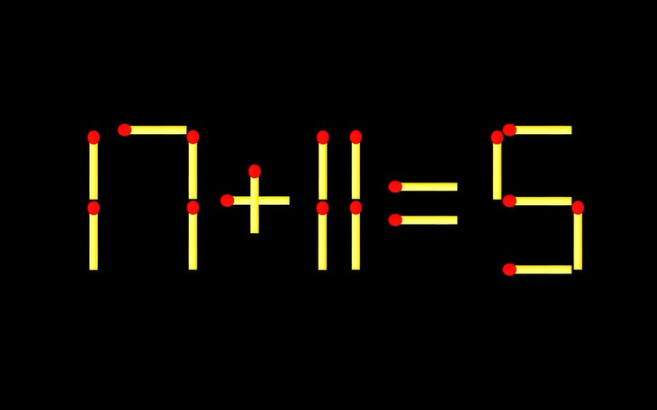 Thử tài IQ: Di chuyển một que diêm để 1+3=47 thành phép tính đúng - Ảnh 9.