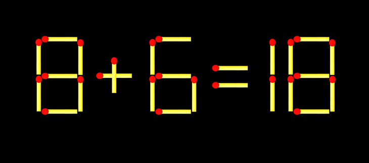 Thử tài IQ: Di chuyển một que diêm để 19+17=2 thành phép tính đúng - Ảnh 3.