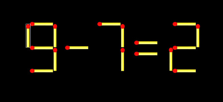 Thử tài IQ: Di chuyển một que diêm để 7+7=6 thành phép tính đúng - Ảnh 1.