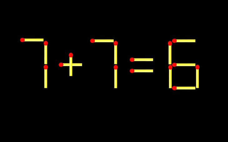 Thử tài IQ: Di chuyển một que diêm để 1+3=47 thành phép tính đúng - Ảnh 7.