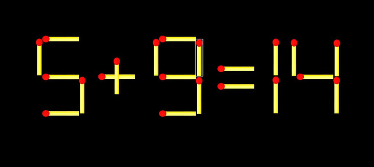 Thử tài IQ: Di chuyển một que diêm để 1+3=47 thành phép tính đúng - Ảnh 1.